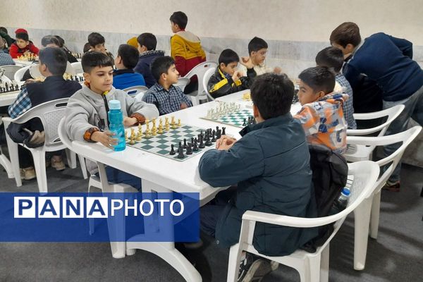 مسابقات منطقه ای شطرنج در مقطع ابتدایی در شهرستان قدس