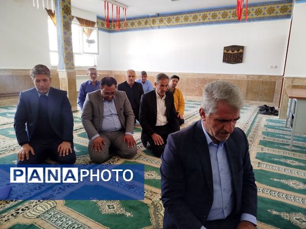 بازدید اداره‌کل آموزش و پرورش خراسان از بخش‌های مختلف آموزش و پرورش شهرستان فاروج 