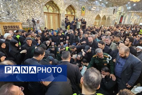 بدرقه یاران انقلاب در حرم حضرت عبدالعظیم (ع) شهرری