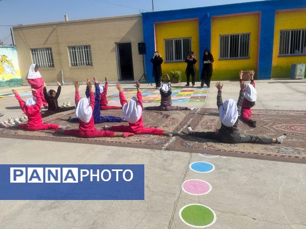 آیین گرامیداشت افتتاحیه المپیادهای ورزشی در خاتم
