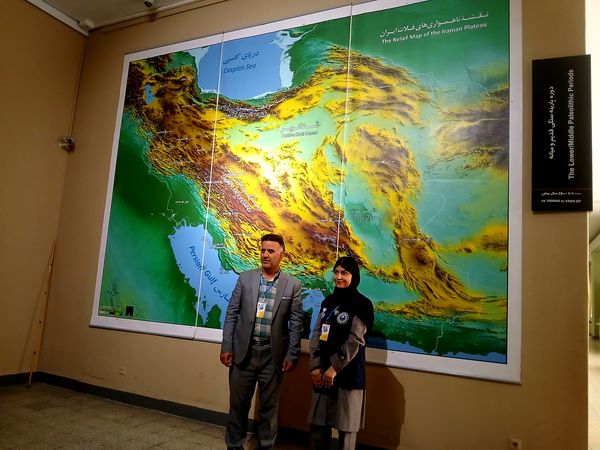 بازدید دانش آموز خبرنگاران پانا از موزه ی ملی ایران