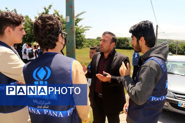 برگزاری کارگاه آموزشی و اردوی دانش‌آموز خبرنگاران پانا در شهرستان نمین