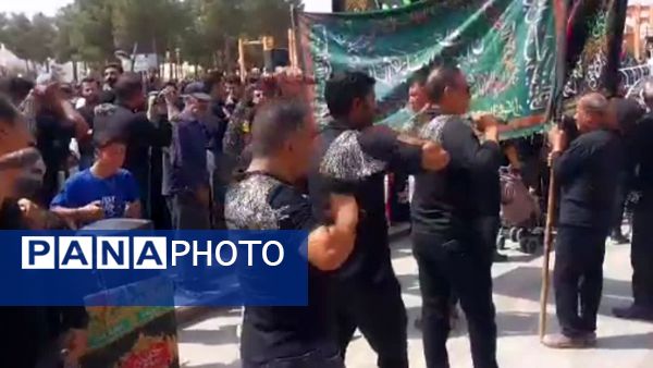 عزاداری عاشورای حسینی در امامزاده شاهرضا(ع) شهرضا با حضور هیات مذهبی