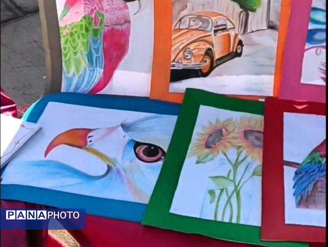 جشنواره فرهنگی و هنری در هنرستان فرید زاوه