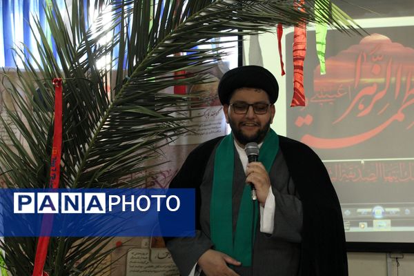 مراسم شهادت حضرت زهرا(س) و یادواره شهدا در دبستان شهیدان حجازی گلوگاه 