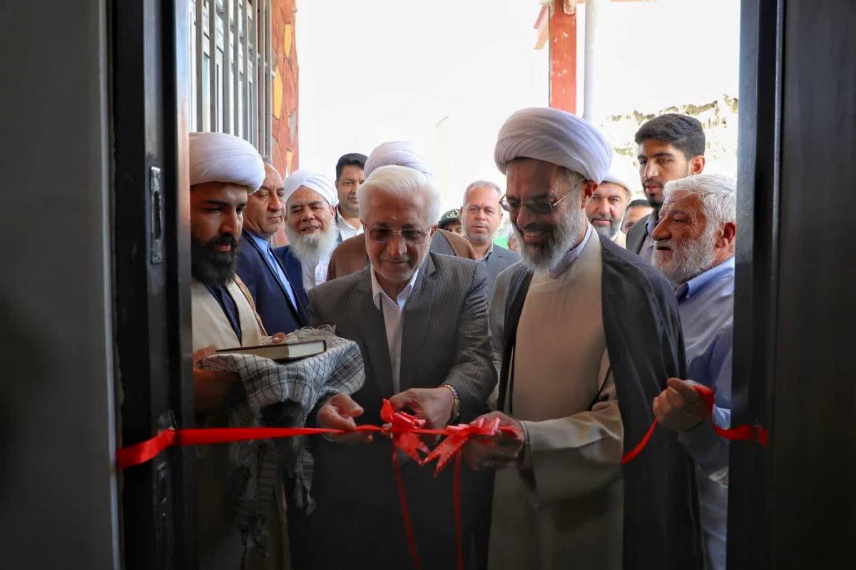 دفتر امام جمعه شهر غلامان افتتاح شد