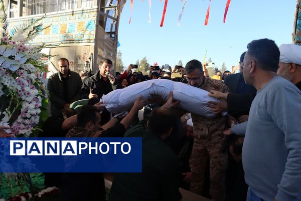 تشییع شهدای گمنام در جاجرم