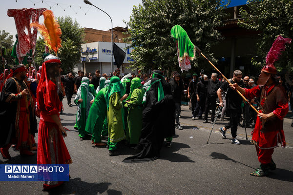 آیین سنتی کاروان عزاداری بنی اسد در تهران