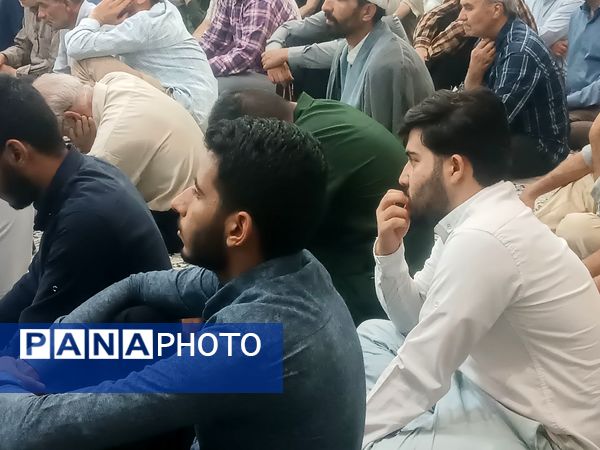 مراسم نخستین سالگرد شهادت شهدای خدمت در مسجد الهادی نیشابور 