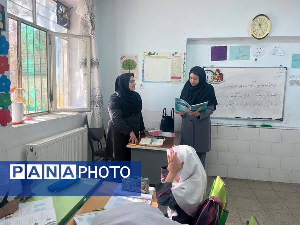 بازدید سرگروه‌های آموزشی از مدارس خاتم 