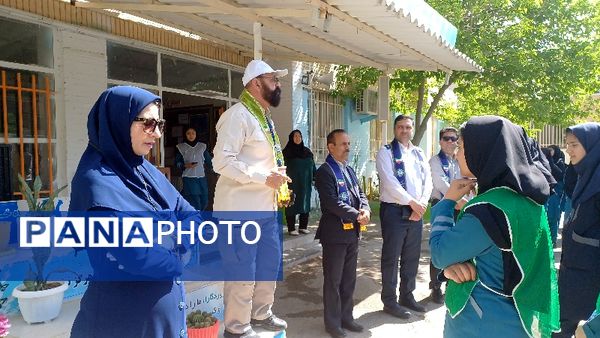 بازدید ارزیاب کشوری از مدارس تمام تشکیلاتی شیروان