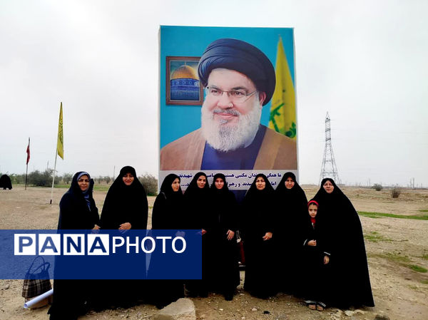 حضور فرهنگیان شهرستان دره‌شهر در مراسم افتتاحیه راهیان نور بسیج فرهنگیان کشور