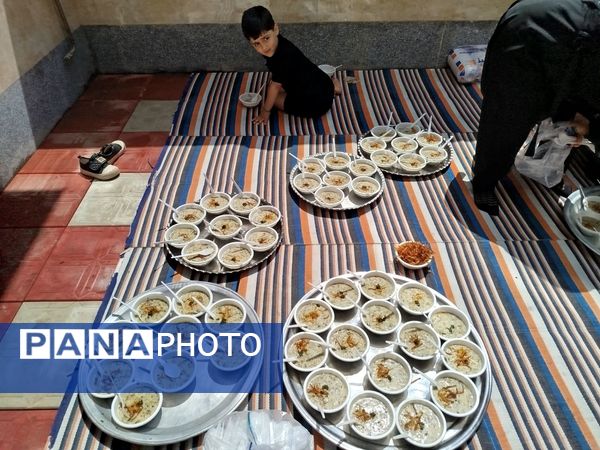 هیات عزاداری شهرستان هوراند در روز تاسوعا
