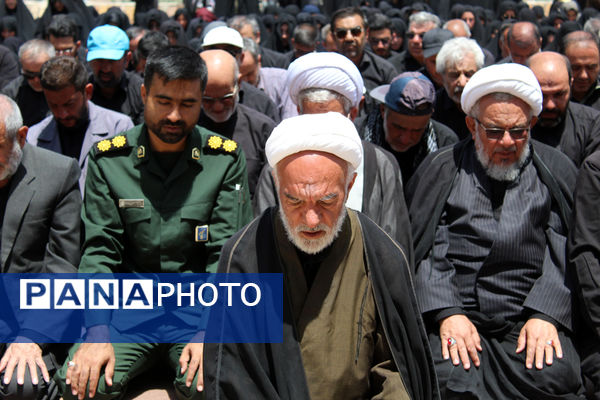 عزاداری عاشورای حسینی در شهر درق