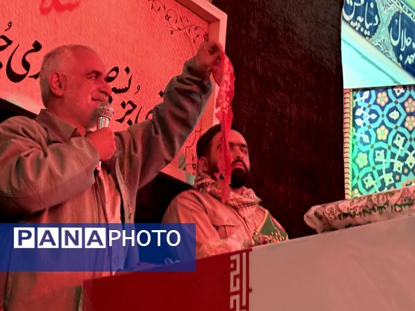  مراسم تشییع ۱۰ شهید گمنام در آمل