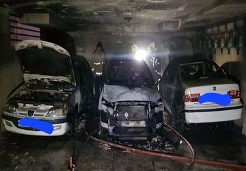 جزئیات حریق در یک مجتمع مسکونی ۶۰ واحدی در خیابان پاسدار گمنام