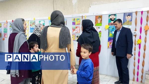 افتتاح نمایشگاه نقاشی کودک در شیروان 