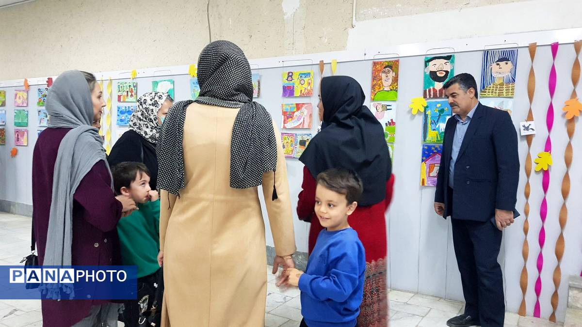 افتتاح نمایشگاه نقاشی کودک در شیروان 