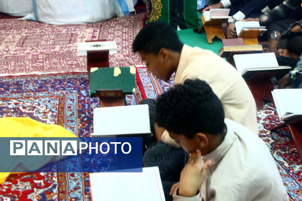 تجلی ایمان و همدلی دانش‌آموزان جزیره