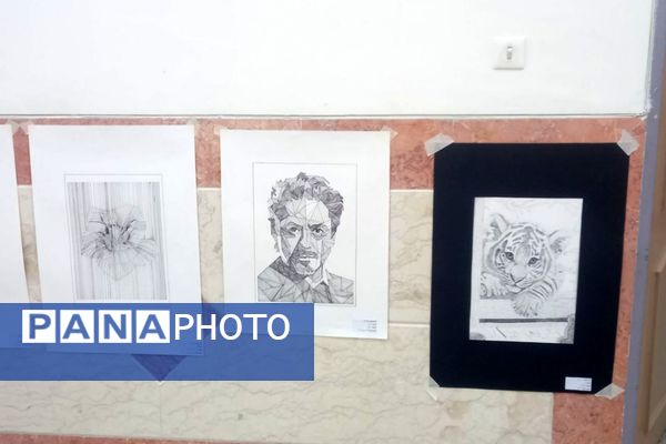 ژوژمان گرافیک در هنرستان اسوه رباط‌کریم