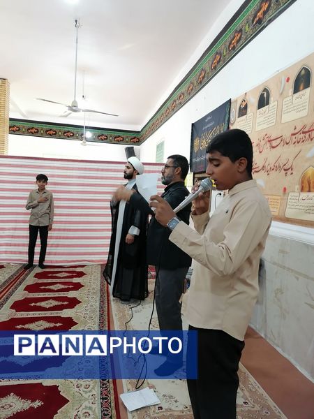 مراسم ایام فاطمیه دوم در مدارس سندرک