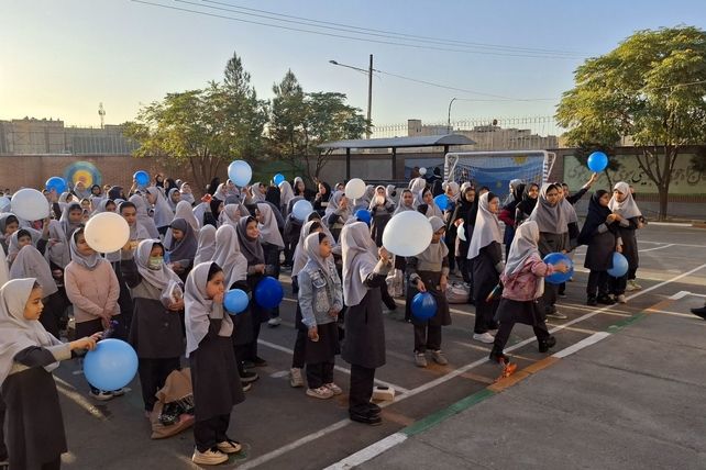 افتتاحیه سفیران سلامت در دبستان هاشمی رفسنجانی
