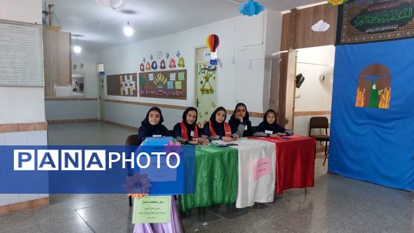 شور انتخاباتی و شمارش آراء شورای دانش‌آموزی دبستان سوم شعبان