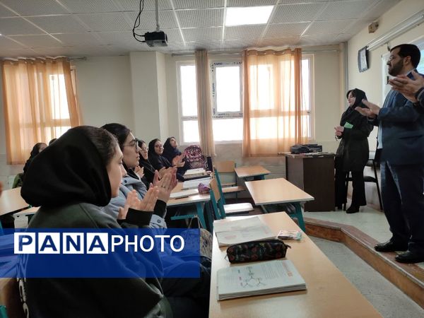 اداره یک روز مدرسه(طرح ایما) توسط دانش‌آموزان دبیرستان فرزانگان استعداد درخشان ملارد