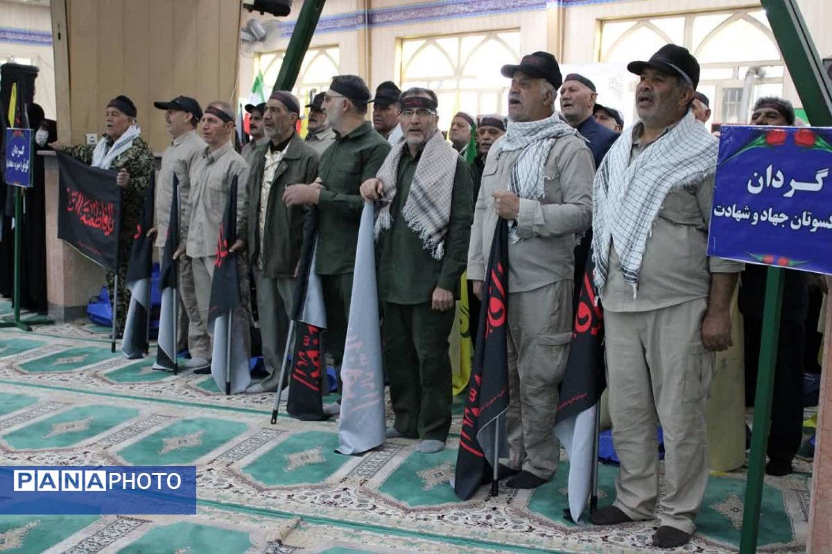 رزمایش اقتدار ملت بزرگ ایران در چهاردانگه