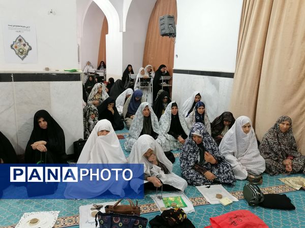 نماز جمعه در مسجد جامع شهرستان خلیل‌آباد