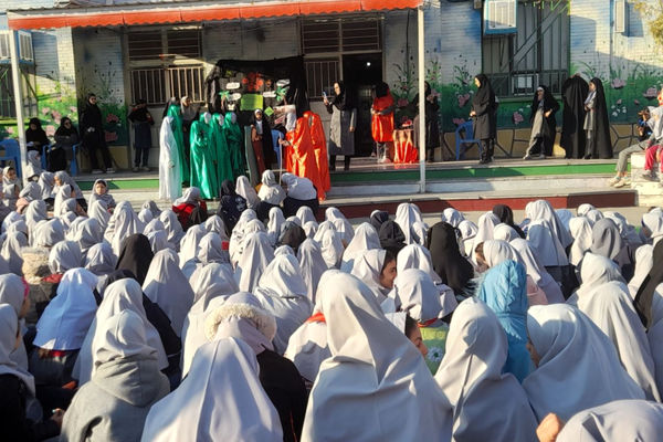 مراسم شهادت حضرت فاطمه زهرا و روز استکبار جهانی در دبستان نیایش 