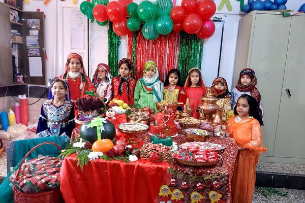 بوی یلدا و جشن سراسری در مدارس شهریار
