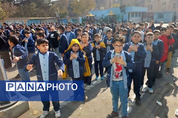 حزن فاطمی در دبستان حضرت ابوالفضل(ع) اسلامشهر 