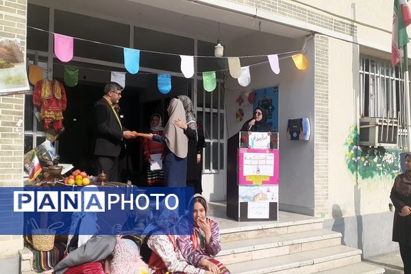 جشن هفته مازندران در دبیرستان نجم قائمشهر