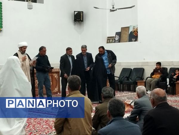 جشن روز مادر و ولادت حضرت زهرا س در مسجد جامع روستای مهدی آباد خلیل آباد 