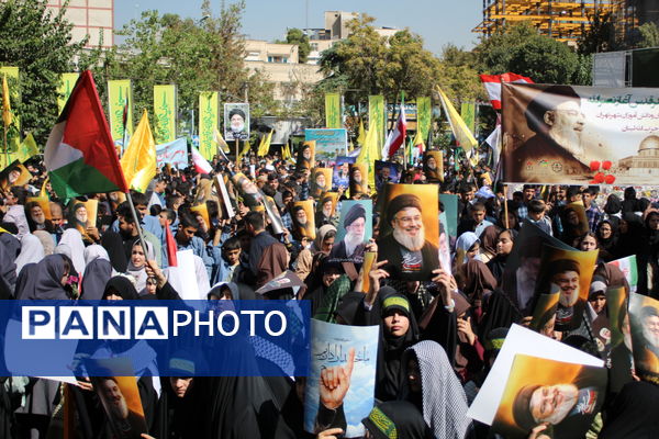 تجمع بزرگ فرهنگیان ولایتمدار شهر تهران