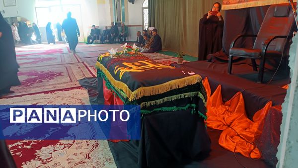 برگزاری مراسم تشییع نمادین پیکر حضرت فاطمه(س)در امامزاده سید محمد(ع)کاشمر