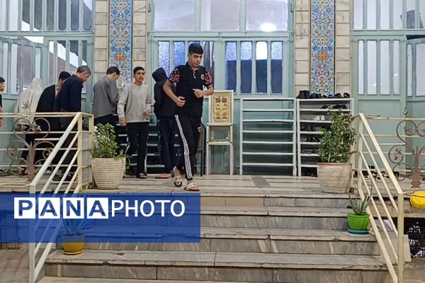 آیین معنوعی اعتکاف در مسجد شهدای ۱۵خرداد قرچک