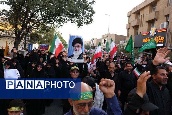 اعلام انزجار مردم قم از یاوه گویی‌های استکبار جهانی با راهپیمایی «عهد خون»