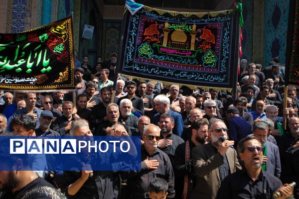 عزاداری رحلت پیامبر(ص) و شهادت امام حسن(ع) در صحن آستان مقدس سلطانعلی(ع) مشهداردهال کاشان