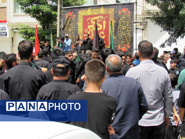 مراسم تاسوعای حسینی در کامیاران 