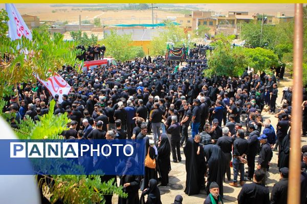 برگزاری مراسم ملی وداع نخل‌های روستاهای علوی و خاوه اردهال