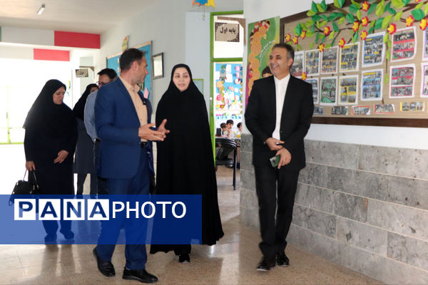 بازدید معاون امور مدارس سما خراسان شمالی از مدارس سما شیروان