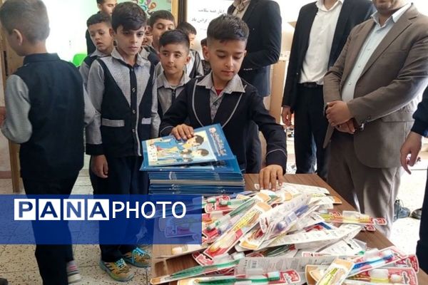 مدرسه مهرآفرین، کانون آغازین هفته ملی بهداشت دهان و دندان در شهرستان لردگان