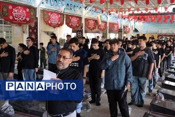 برگزاری سوگواری احلی من العسل با اجتماع بیش از ۳۰۰ دانش آموز ملاردی در آستان مقدس امامزاده ابراهیم (ع)