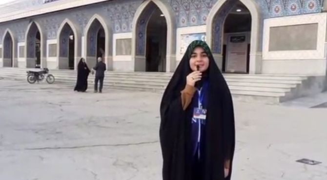 نماز باران همراه با استغاثه امام زمان(عج) در کازرون