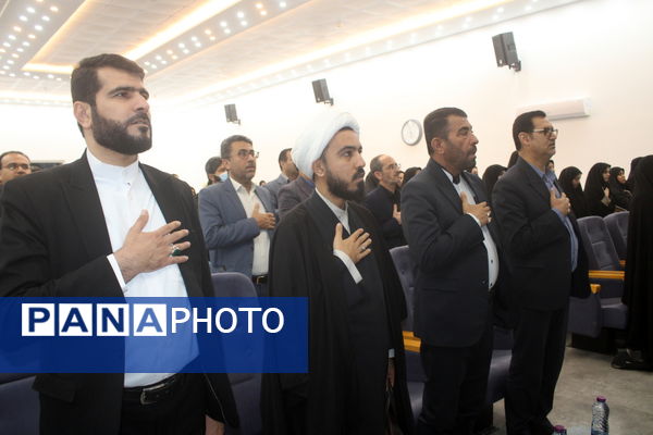 پنجمین سالگرد شهادت حاج قاسم سلیمانی در آموزش و پرورش استان بوشهر 