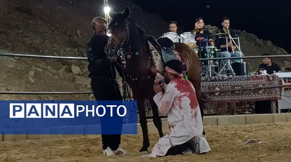 مراسم تعزیه‌خوانی دهه دوم محرم الحرام در دهستان شوراب صغیر