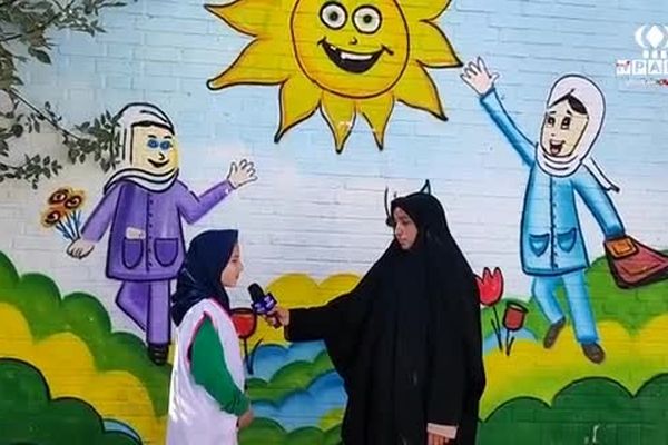 افتتاحیه سفیران سلامت در مدرسه شهید خاقانی شهرستان شیروان