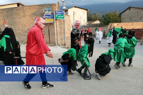 اجرای نمایش آیینی در روستای مهدیرجه گلوگاه 